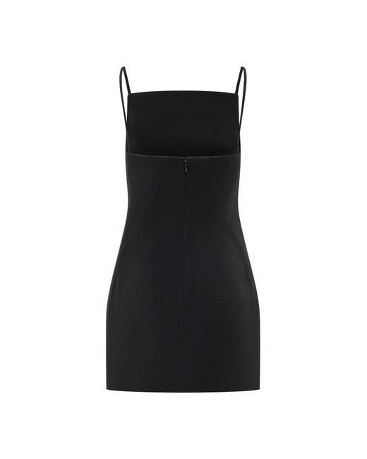 Givenchy Sliced Mini Jurk in het Black