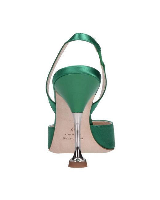 Lella Baldi Green Pumps