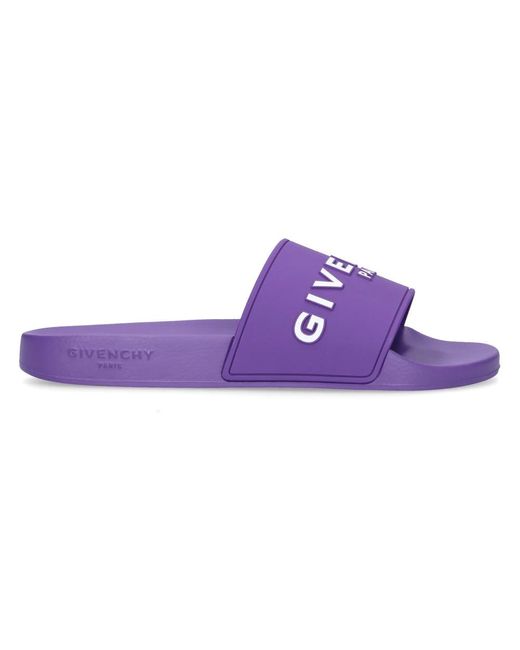 Givenchy Purple Sliders