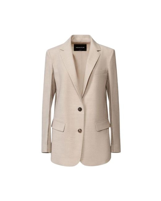 Fabiana Filippi Natural Blazers