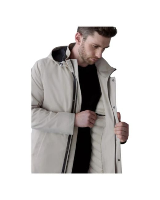 Parkas Mackage de hombre de color Gray