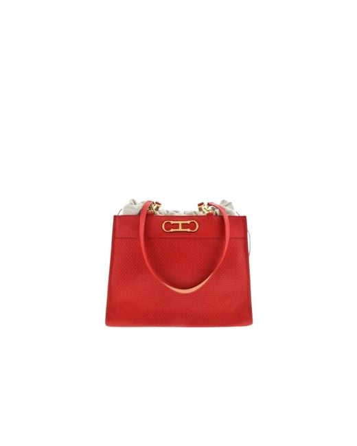 Carolina Herrera Red Shopping Bags