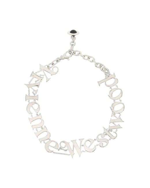Accessories > jewellery > necklaces Vivienne Westwood en coloris White