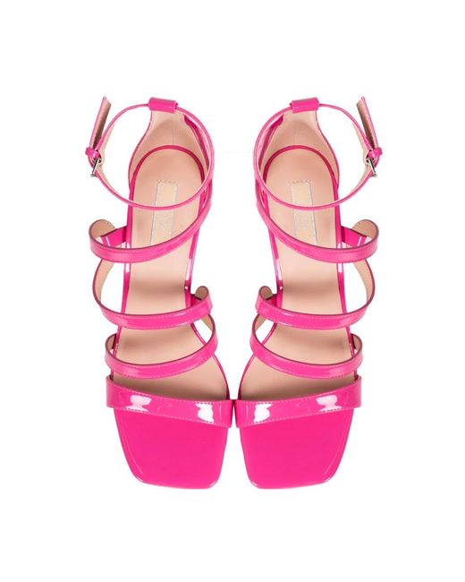 Liu Jo Pink Elegante knöchelriemen sandalen