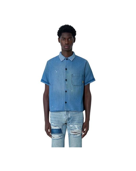 GALLERY DEPT. Dartz Shirt in het Blue voor heren