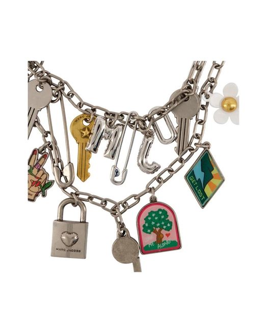 Necklaces Marc Jacobs de color Metallic