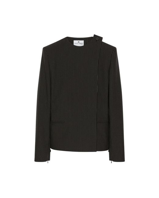 Courreges Black Blazers