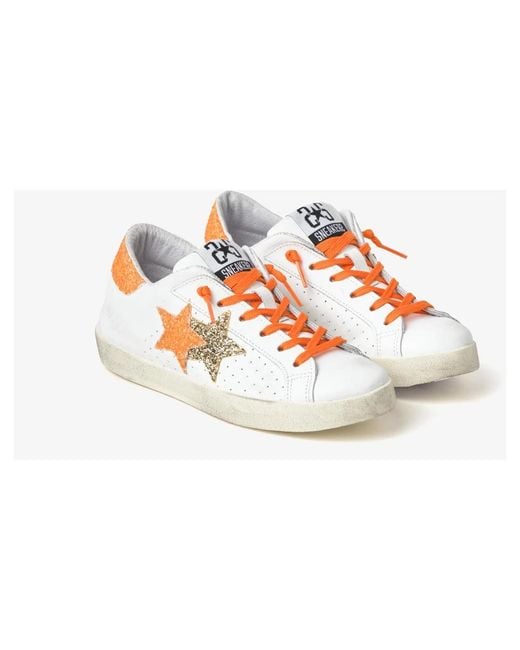2 Star White Sneakers