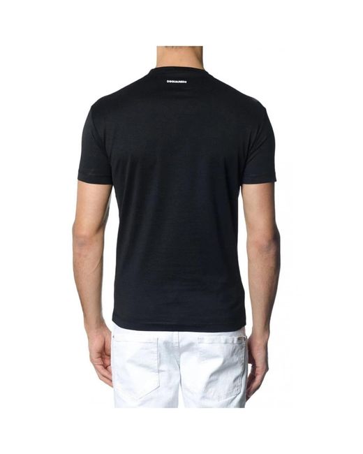 DSquared² Black T-Shirts for men