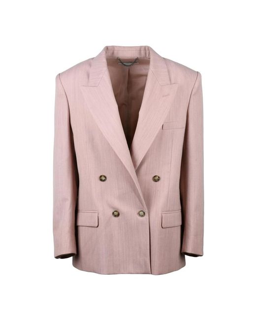 Blazers Stella McCartney de color Pink