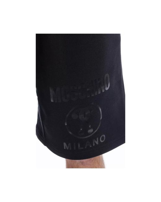 Moschino Black Casual Shorts for men