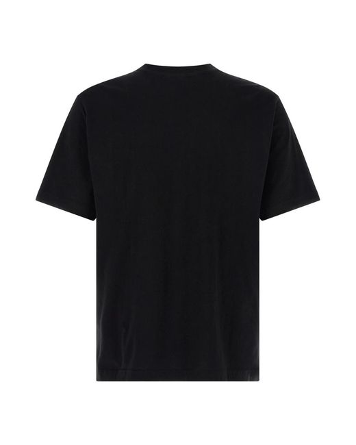 Maison Kitsuné Black T-Shirts for men
