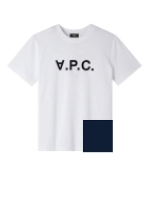 A.P.C. T-Shirts in het White