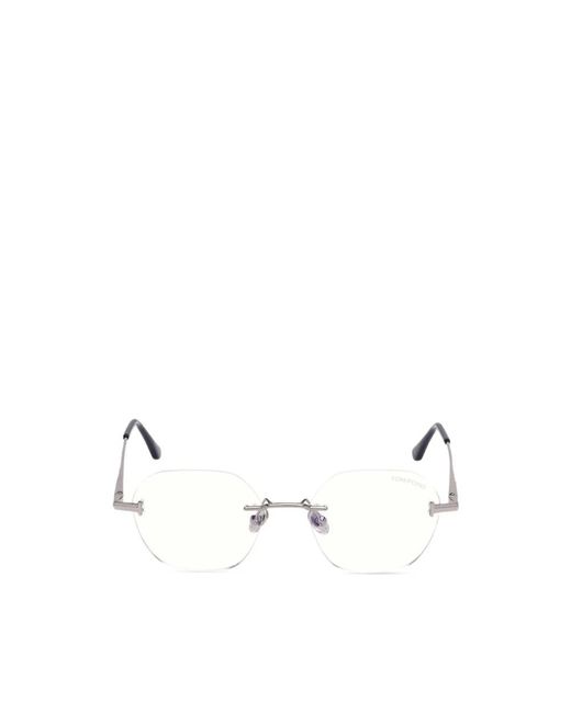 Tom Ford White Glasses for men