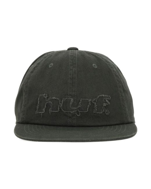Caps Huf de color Green
