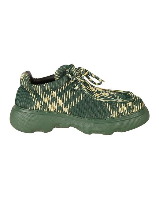 Burberry Stylische lace-up sneakers in Green für Herren