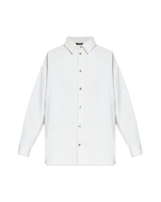 Balmain Casual Overhemd in het White voor heren