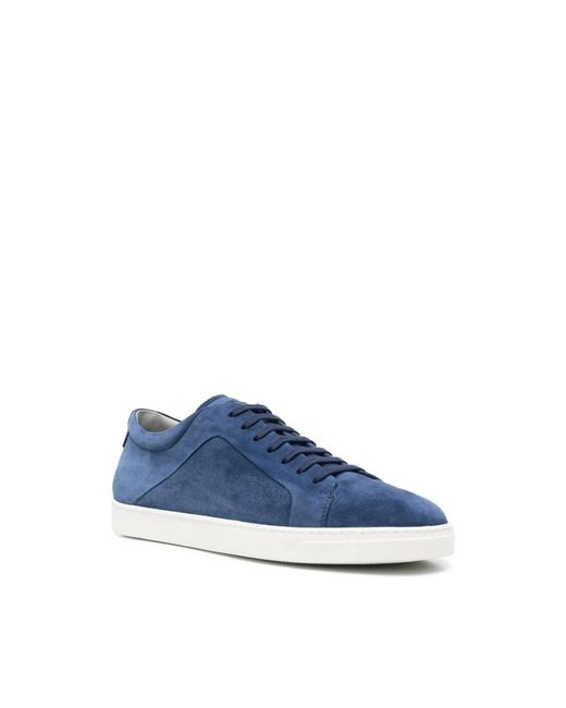 Giorgio Armani Blue Sneakers for men