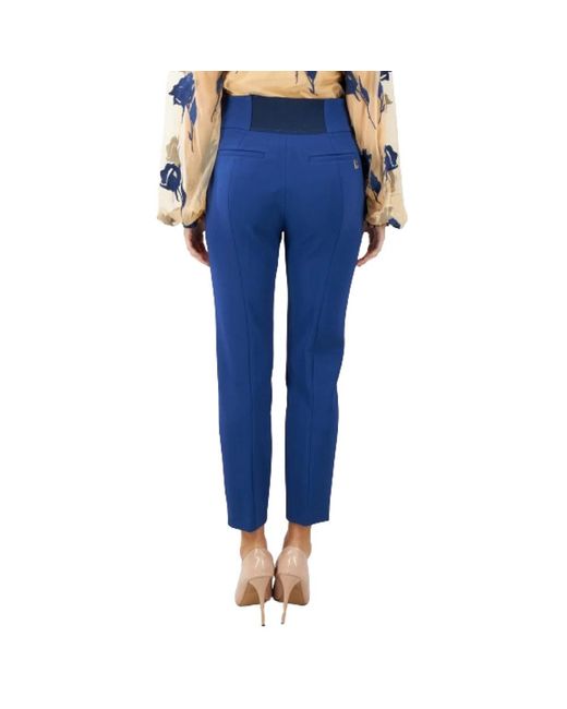 Blugirl Blumarine Blue Slim-Fit Trousers