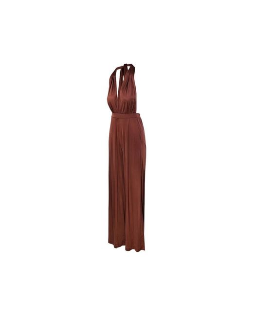 Amazuìn Jumpsuits & Playsuits ,Bruin ,Lennox Jumpsuit in het Red