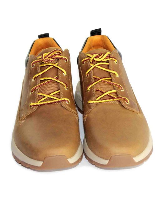 Timberland Brown Lace-Up Boots for men