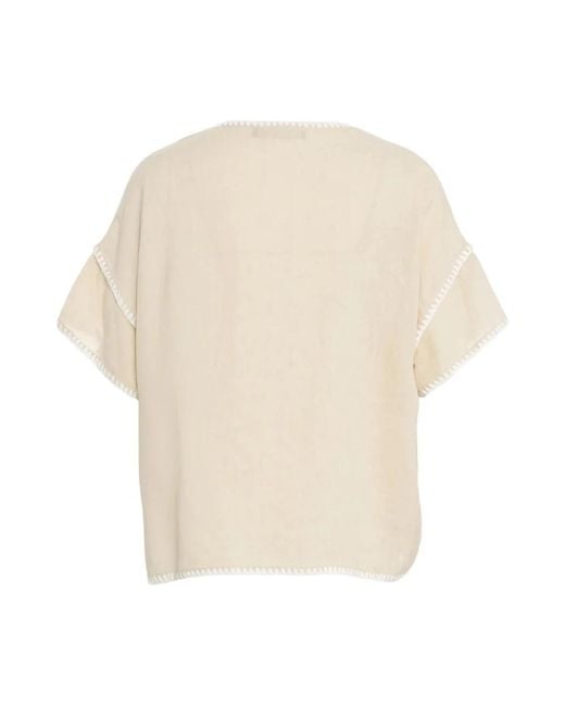 Blouses Kaos en coloris Natural
