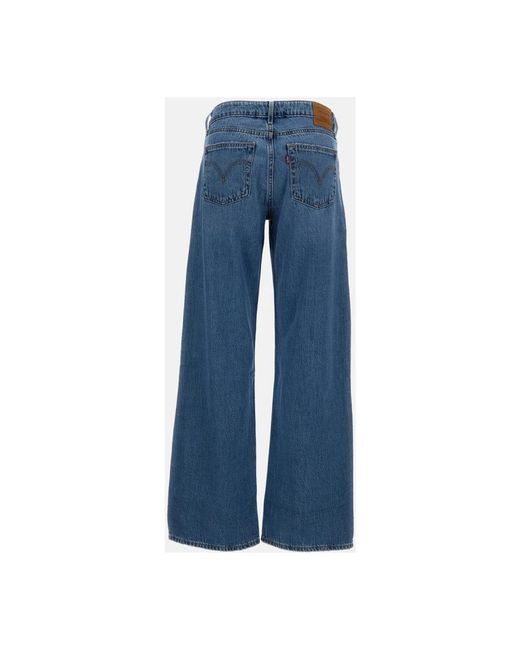 Levi's Jeans ,Blauw ,Low Loose Jeans in het Blue