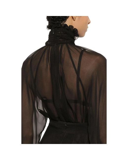 Dolce & Gabbana Black Blouse