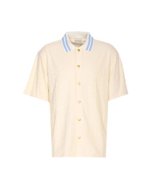 Drole de Monsieur Natural Short Sleeve Shirts for men