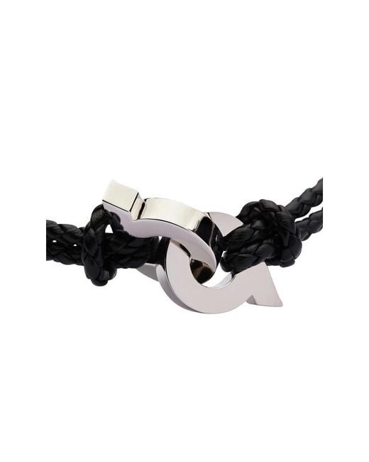 Bracelets Ferragamo pour homme en coloris Black