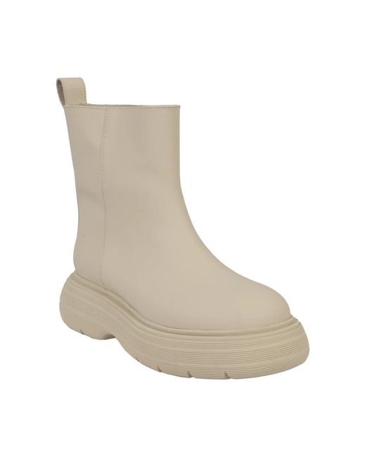 Gia Borghini Natural Ankle Boots