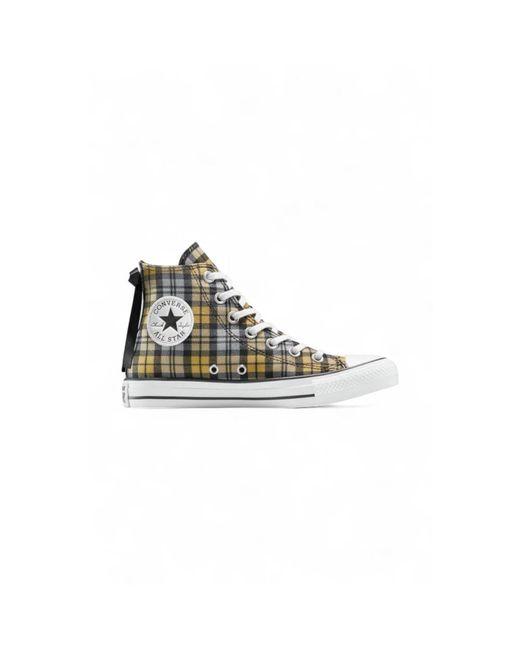 Converse Tartan Chuck Taylor Hi Sneakers in het Multicolor