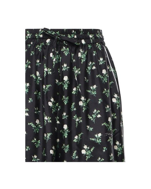 Dolce & Gabbana Gray Wide Trousers