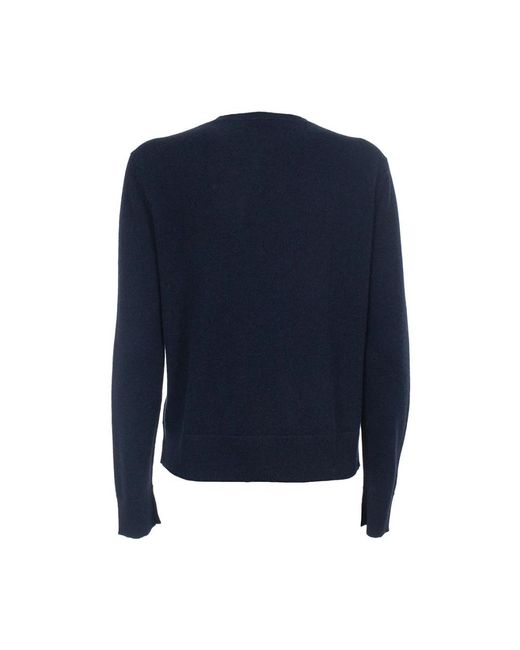 Aspesi Blue Cashmere Knitwear