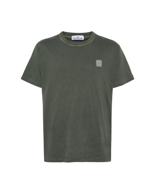Stone Island Stylische t-shirts und polos in Green für Herren