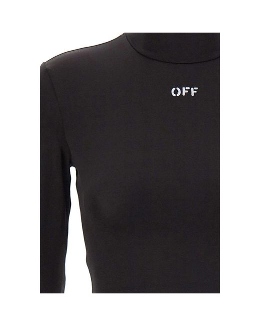 Off-White c/o Virgil Abloh Black Long Sleeve T-Shirts