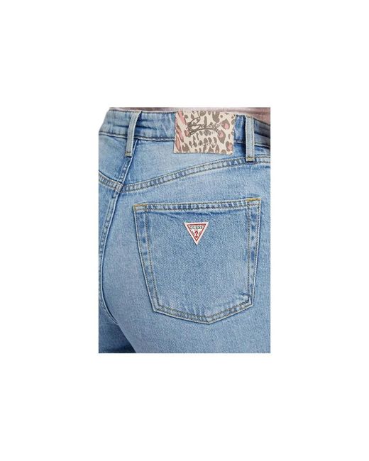 Guess Blue Straight Jeans