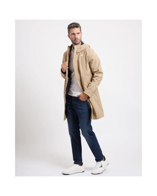 Parkas K-Way de hombre de color Natural