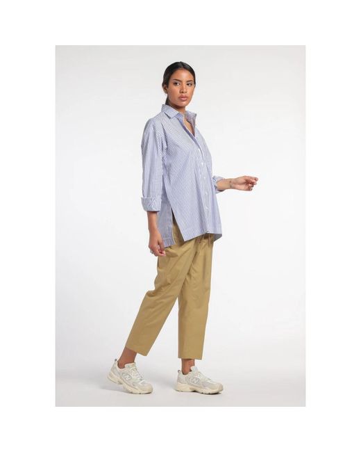 Closed Damesblouse in het Blue