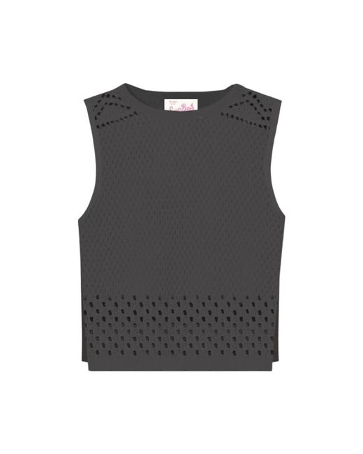 Sleeveless Tops di Mc2 Saint Barth in Gray