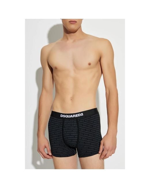 DSquared² Black Bottoms for men