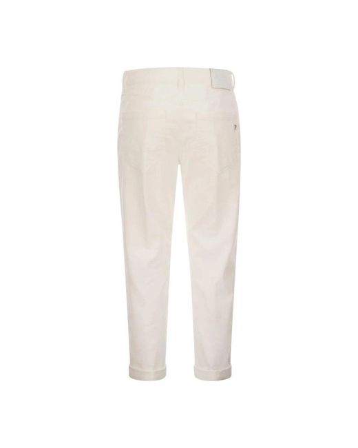 Dondup Natural Cropped Trousers
