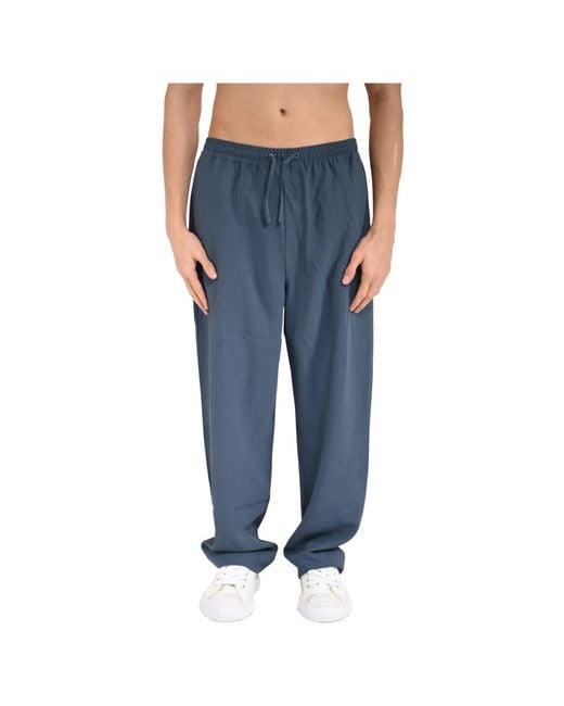 New Amsterdam Surf Association Blue Wide Trousers for men