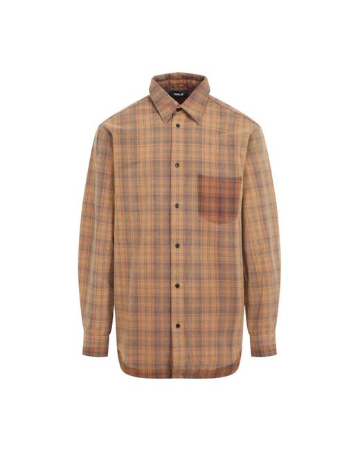 Egonlab Oranges Overshirt Für Stylishe Looks in Brown für Herren