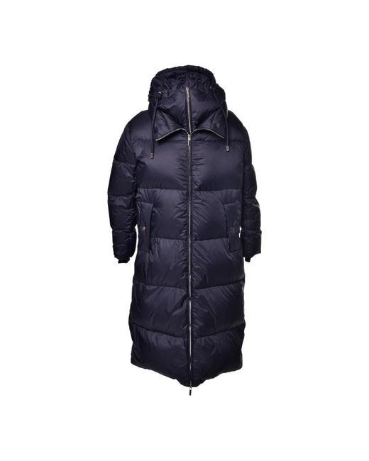 Baldinini Blue Down Coats