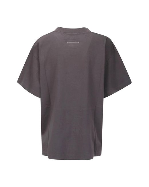 MM6 by Maison Martin Margiela Gray T-Shirts And Polos for men