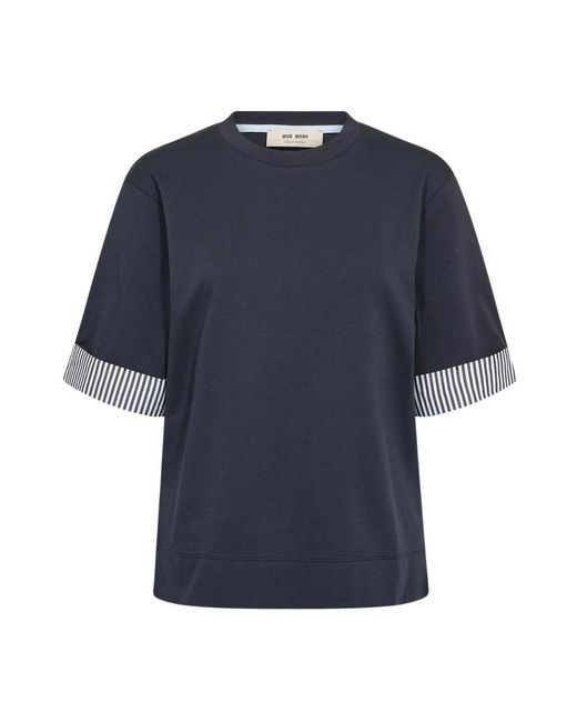 Mos Mosh T-Shirts in het Blue