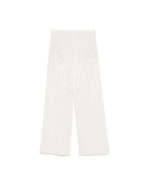Wide Trousers Barbara Bui en coloris White