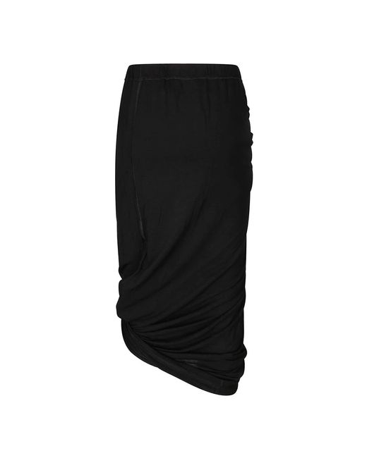 Helmut Lang Midi Skirts in het Black