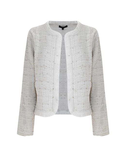 Kocca Jassen ,Wit ,Wol Bruno Sweater in het Gray